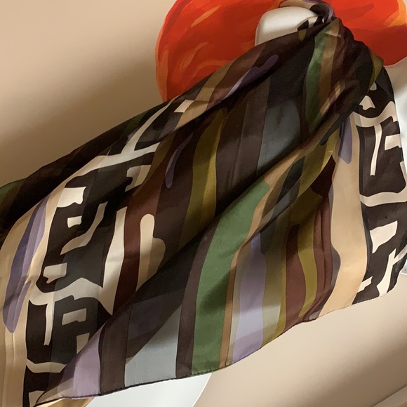 Hiroco Kapp Silk Scarf Japan - Picture 7 of 13